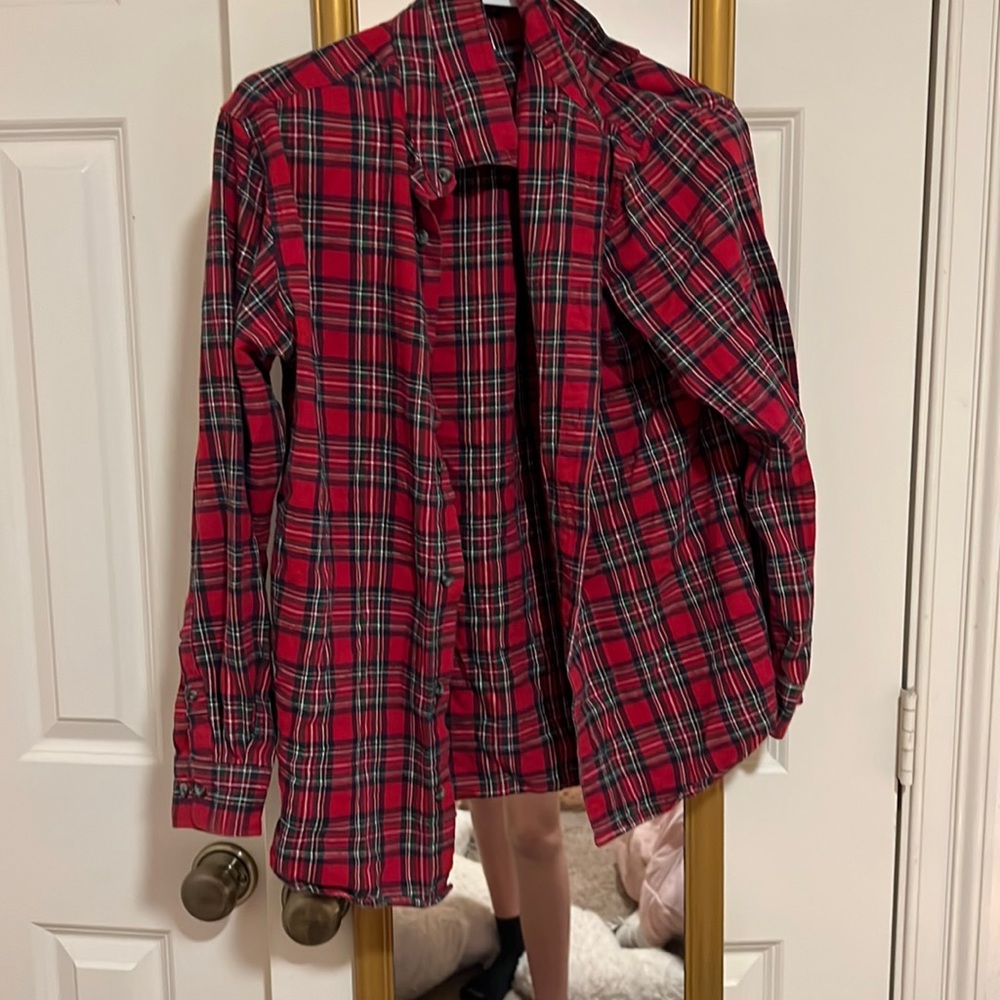Plaid Button Down